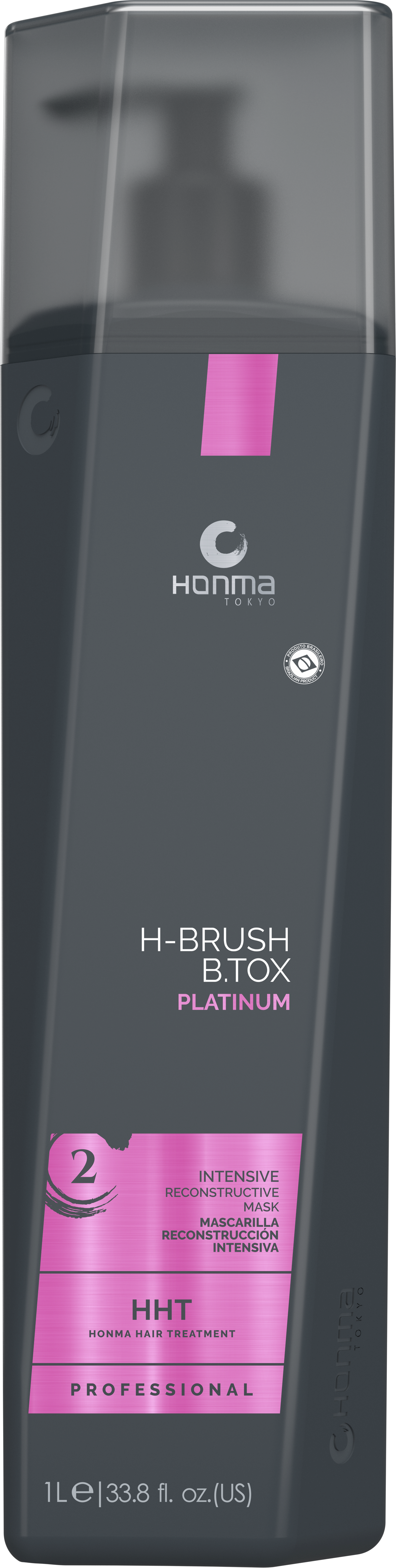 H-BRUSH B.TOX PLATINUM MASCARILLA RECONSTRUCCIÓN INTENSIVA - PROFESSIONAL